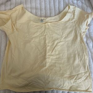 Brandy Melville Yellow Top